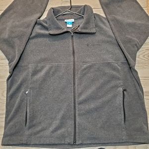 Mens Columbia Zip Up Sweater Size 2X NICE